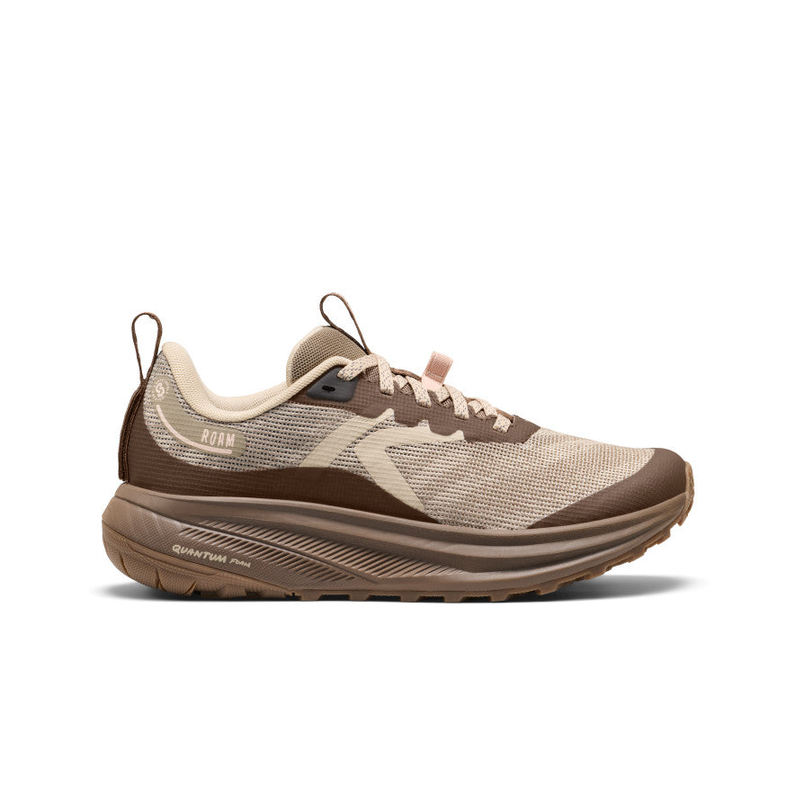 Women's Roam Trail Running Shoe  |  Plaza Taupe/Dark Earth