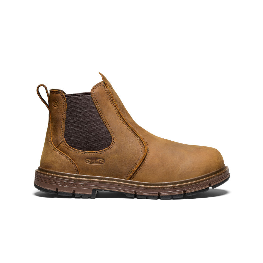 Men's San Jose Chelsea 90掳 Heel Boot (Soft Toe)  |  Belgian/Gum