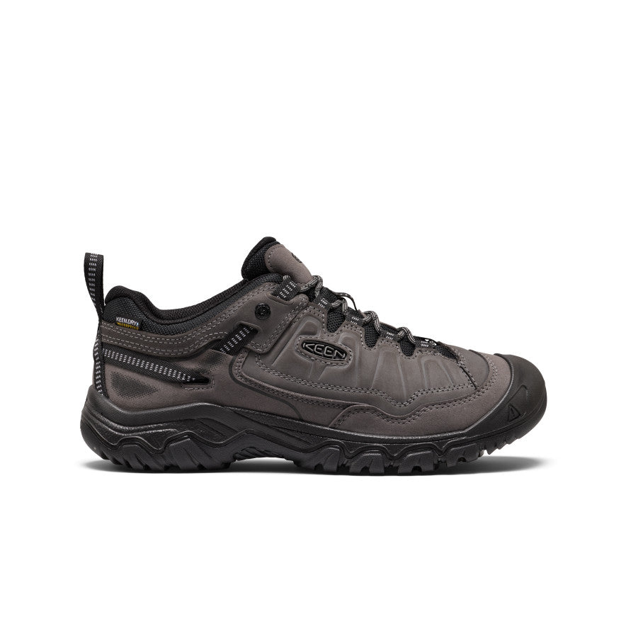 Men's Targhee IV Wide Waterproof Hiking Shoe  |  Magnet/Black