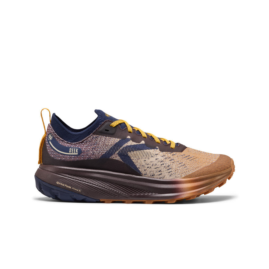 Men's Seek Trail Running Shoe  |  Chipmunk/Symphonic Sunset