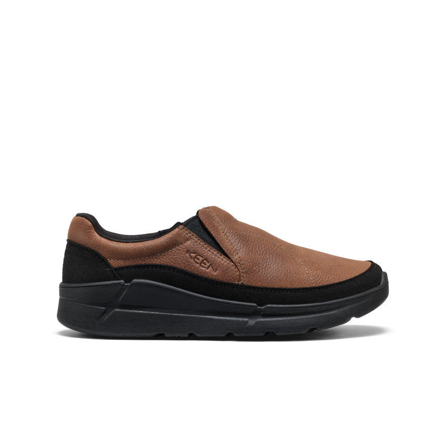Men's KM2 Leather Slip-On  |  Bison/Black